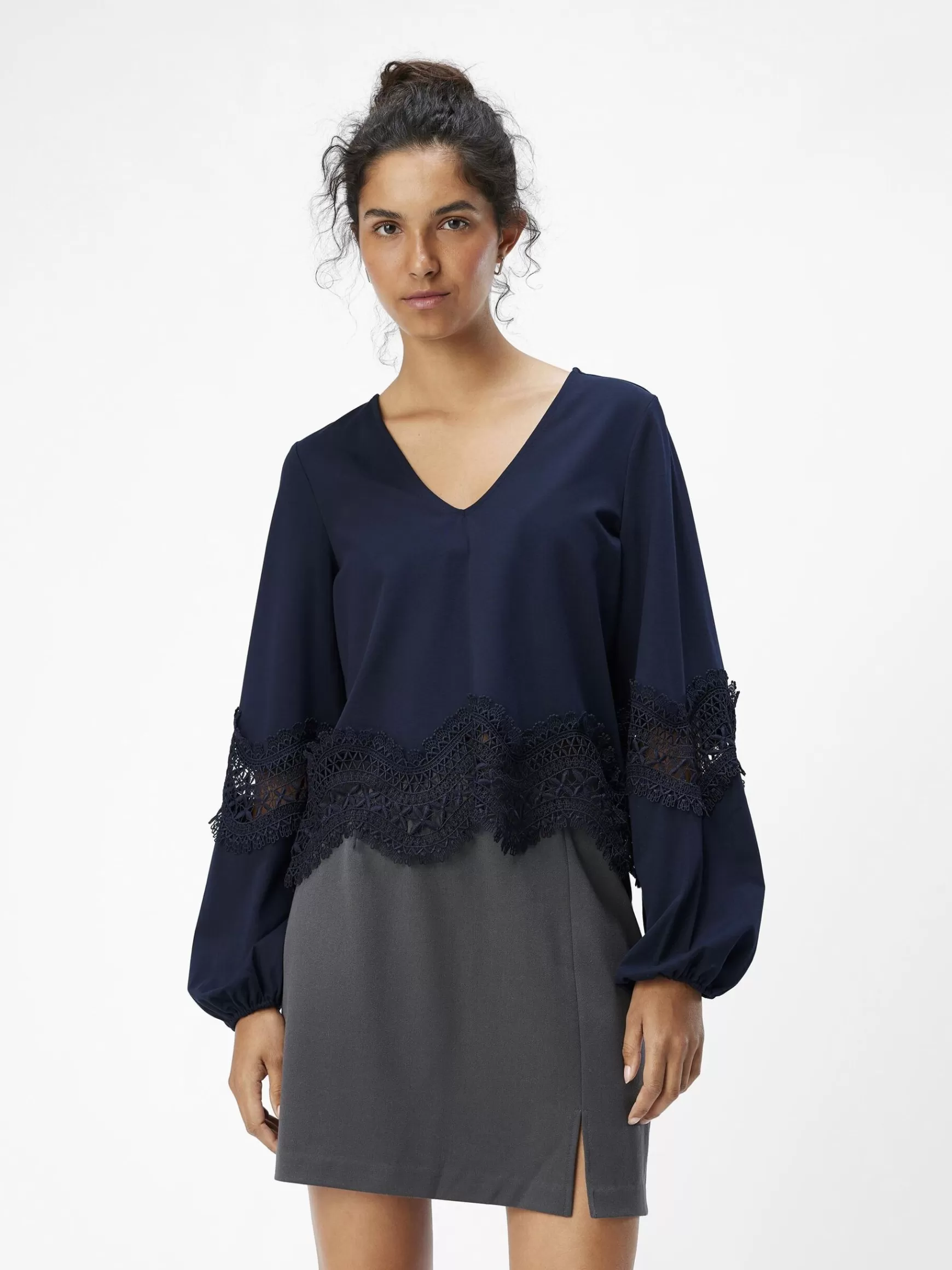 Dame OBJECT BLONDE BLUSE