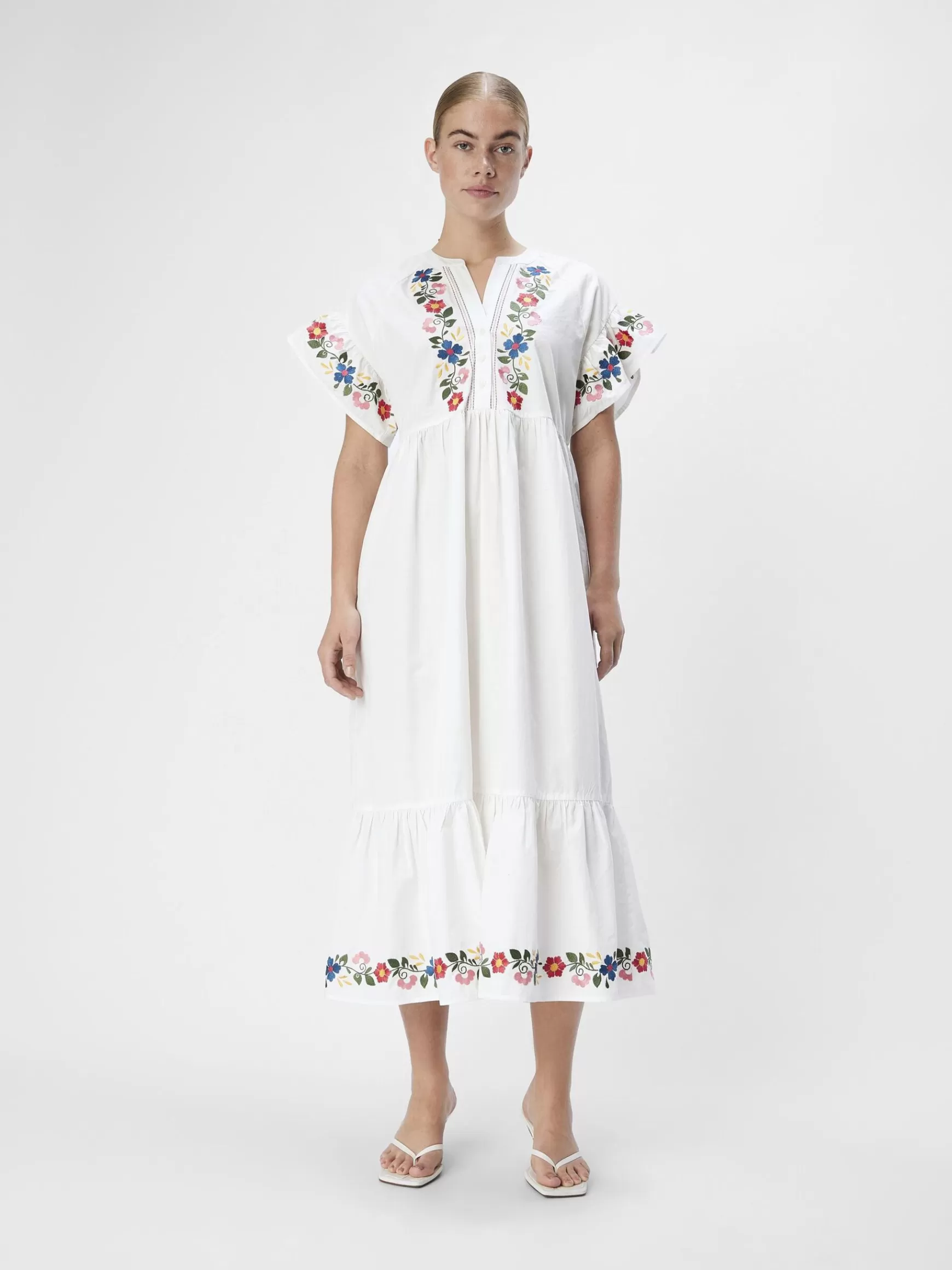 Dame OBJECT BRODERET MAXIKJOLE