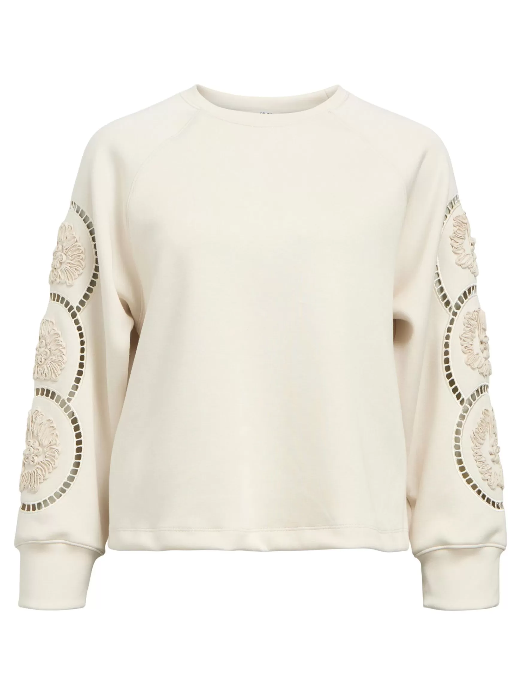 Dame OBJECT BRODERET SWEATSHIRT