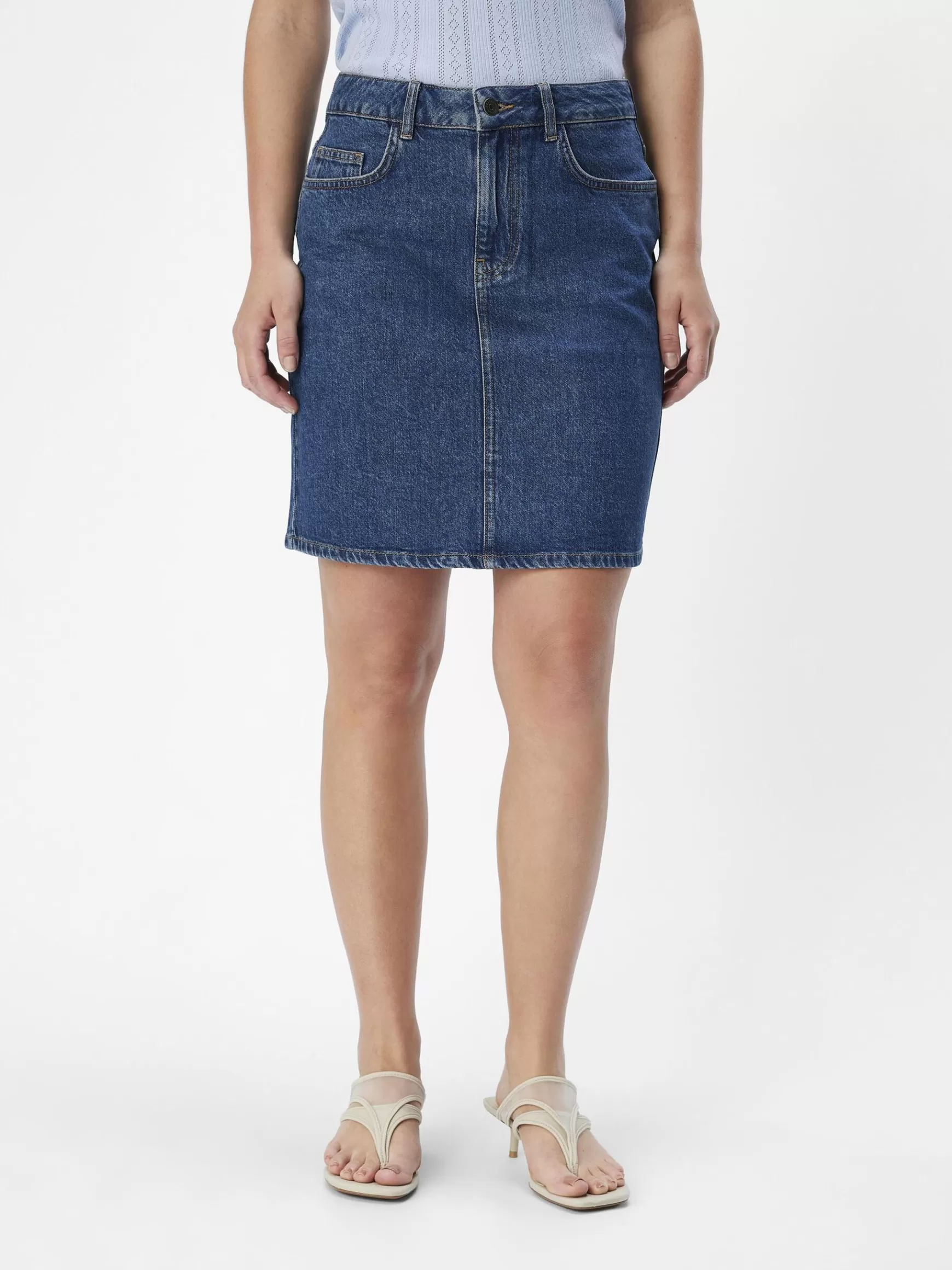 Dame OBJECT DENIM MININEDERDEL