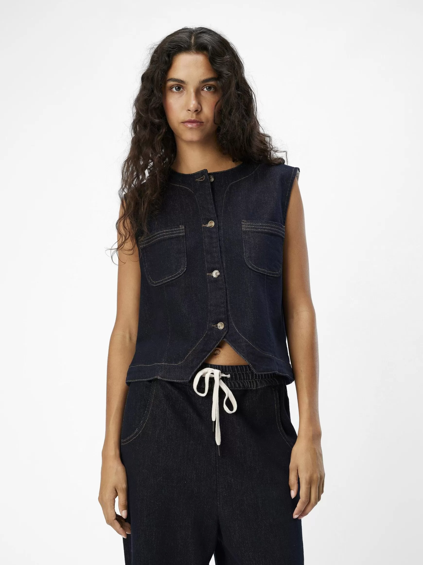 Dame OBJECT DENIM VEST