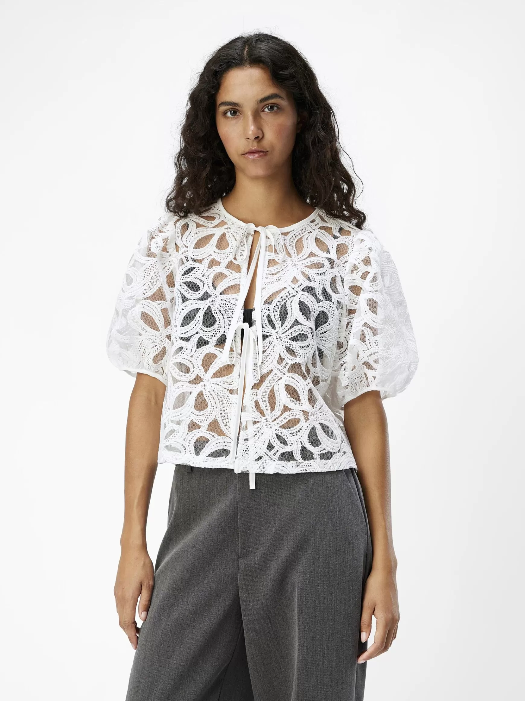 Dame OBJECT DETALJERET BLUSE