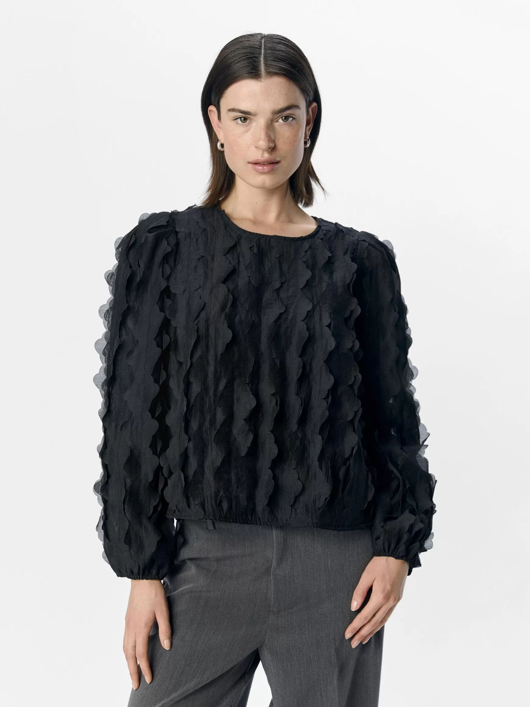 Dame OBJECT DETALJERET BLUSE