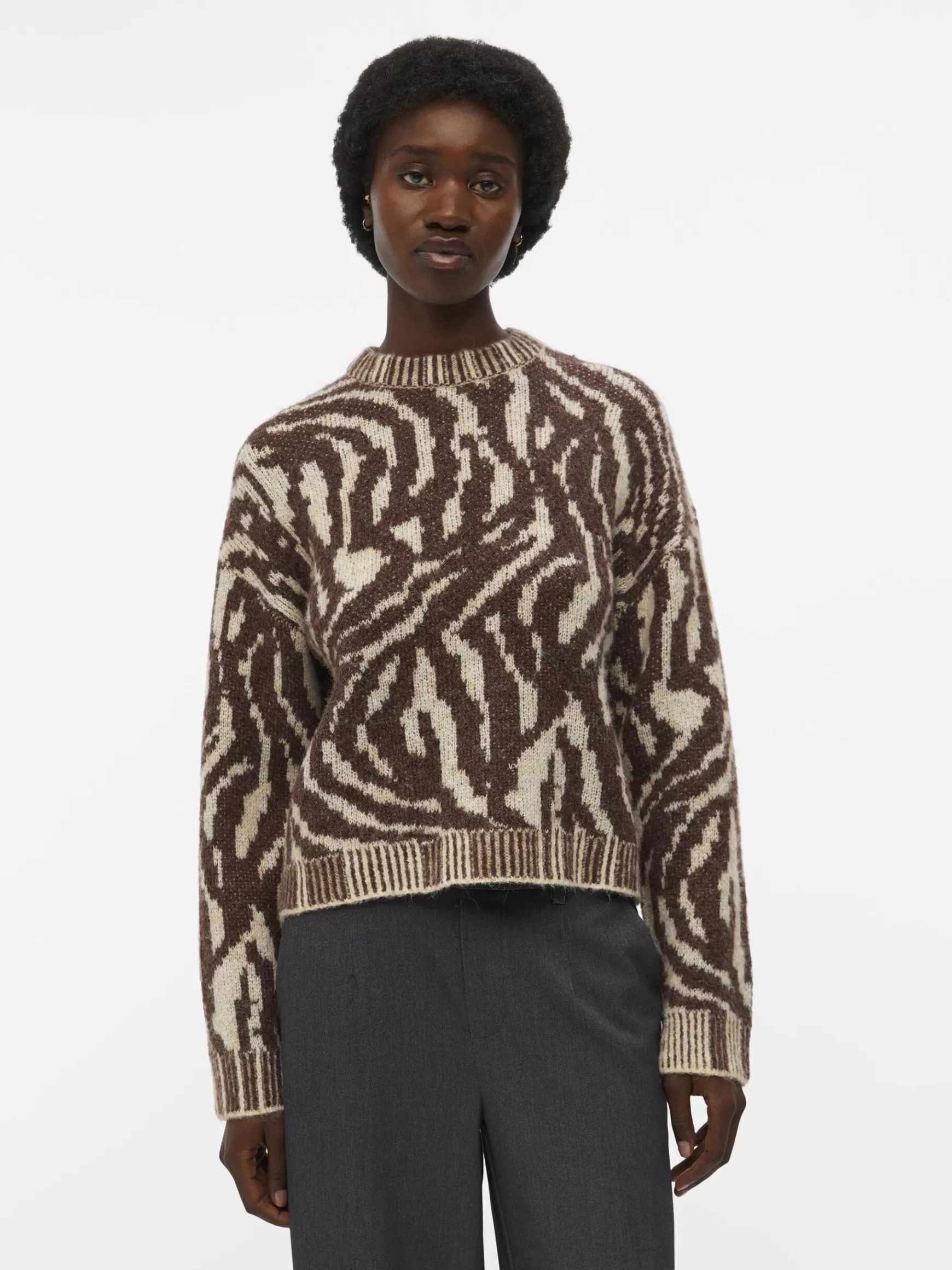 Dame OBJECT DYREPRINT PULLOVER