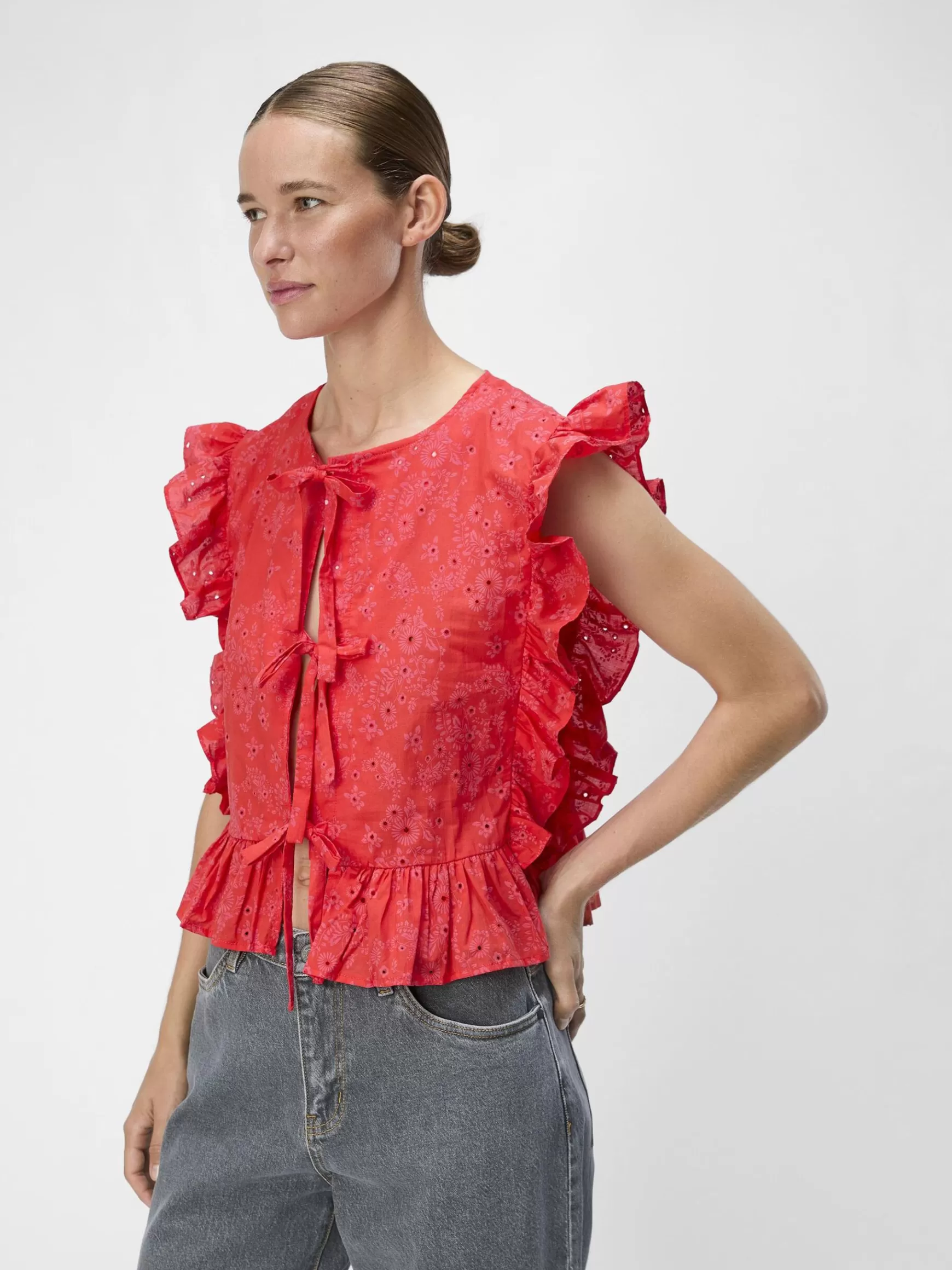 Dame OBJECT FLÆSET TOP