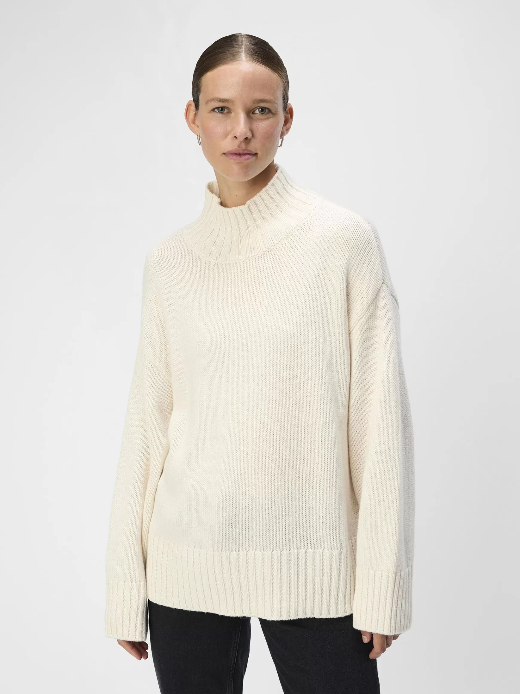 Dame OBJECT HØJ HALSET PULLOVER