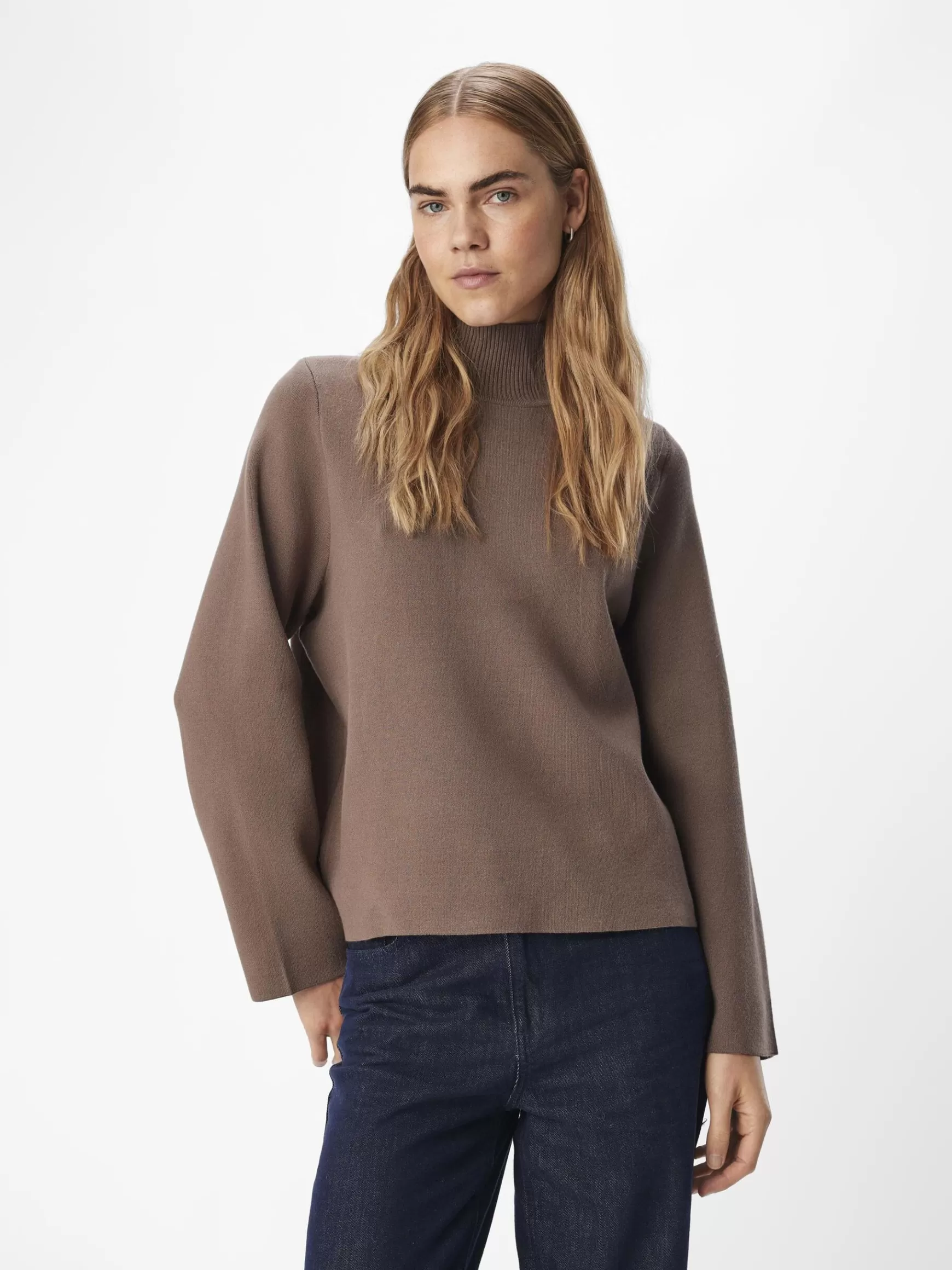 Dame OBJECT HØJHALSET PULLOVER