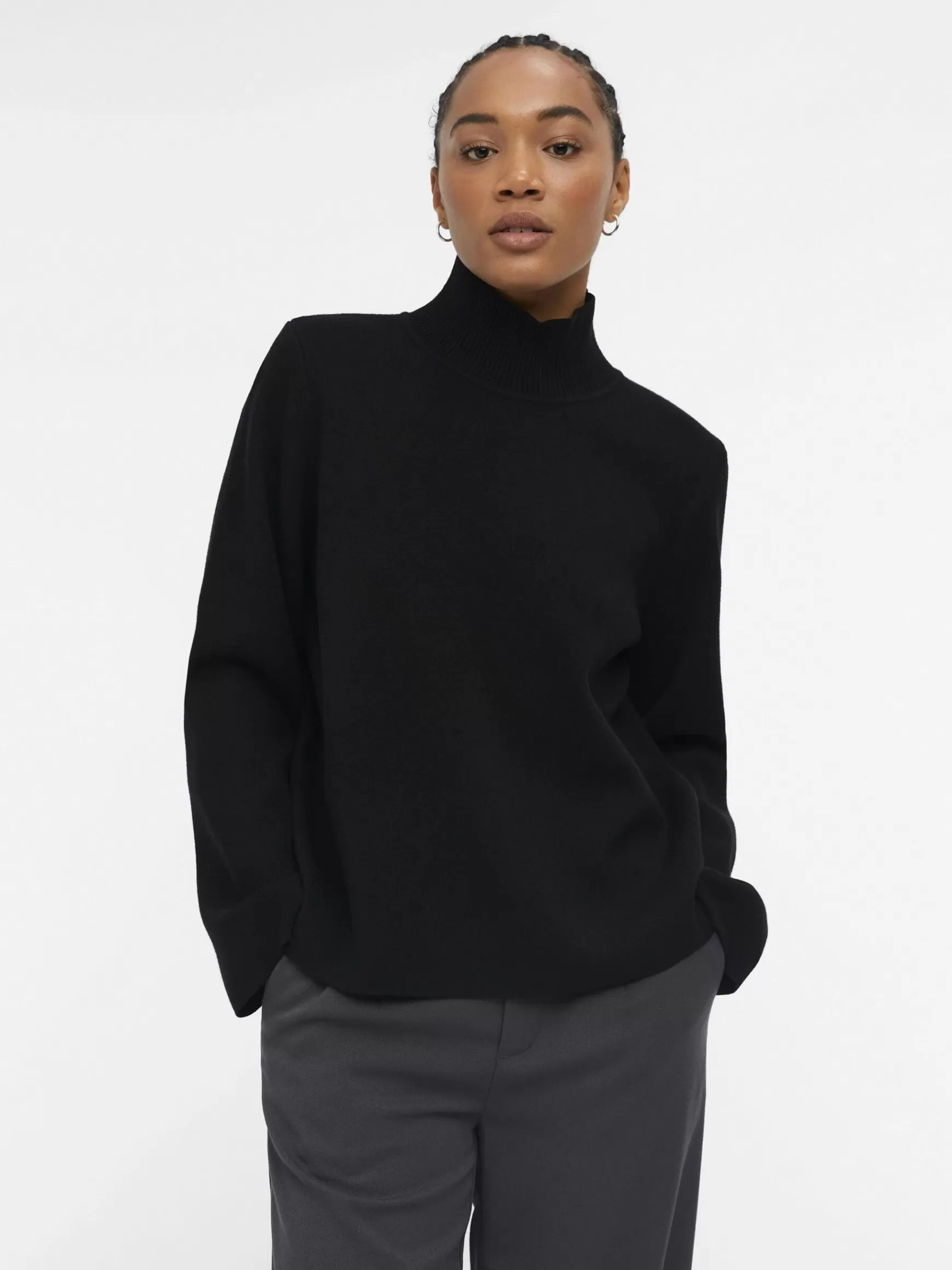 Dame OBJECT HØJHALSET PULLOVER