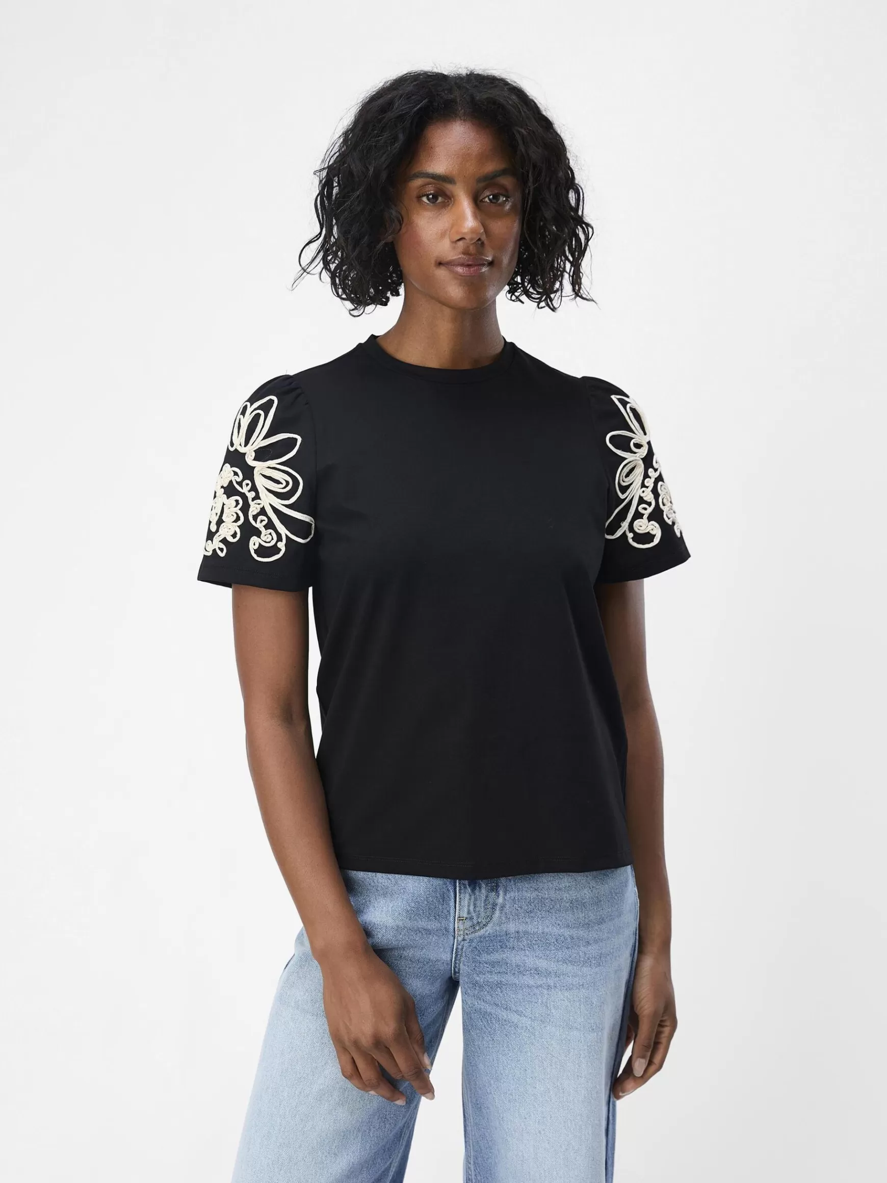 Dame OBJECT KORTÆRMET TOP