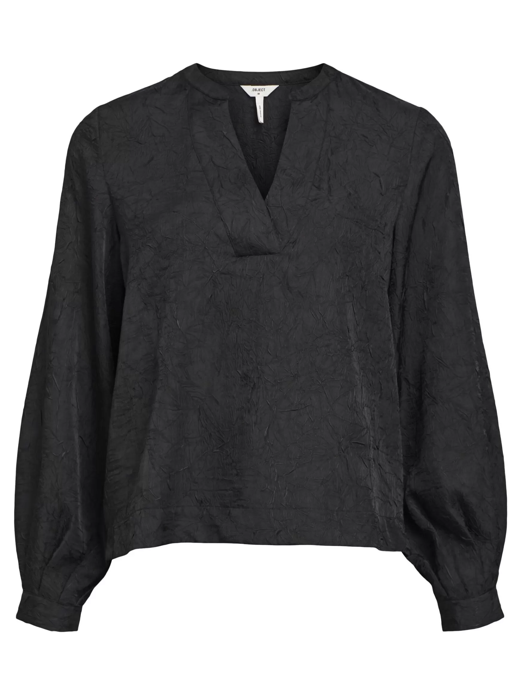Dame OBJECT KRØLLET BLUSE
