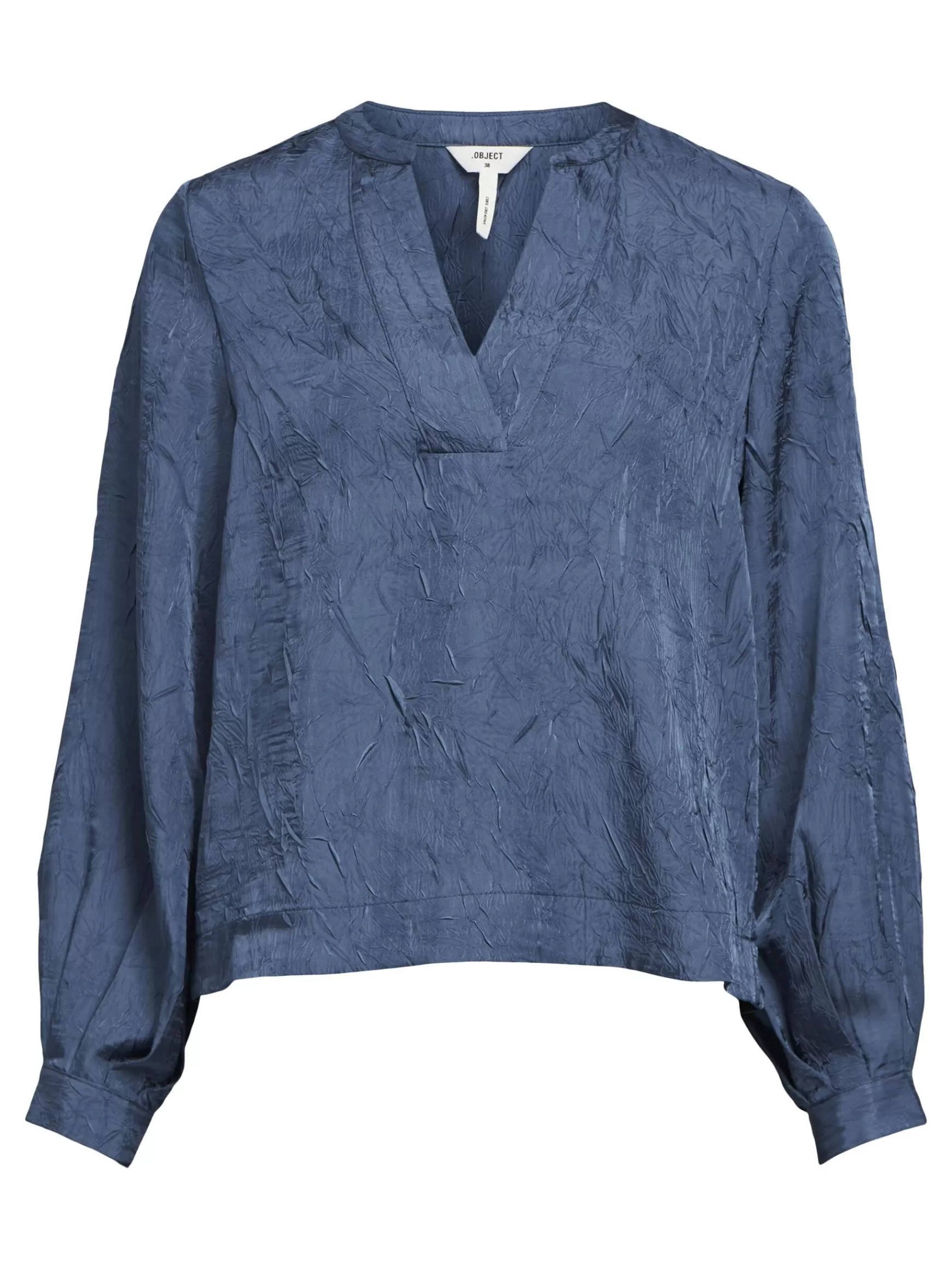 Dame OBJECT KRØLLET BLUSE