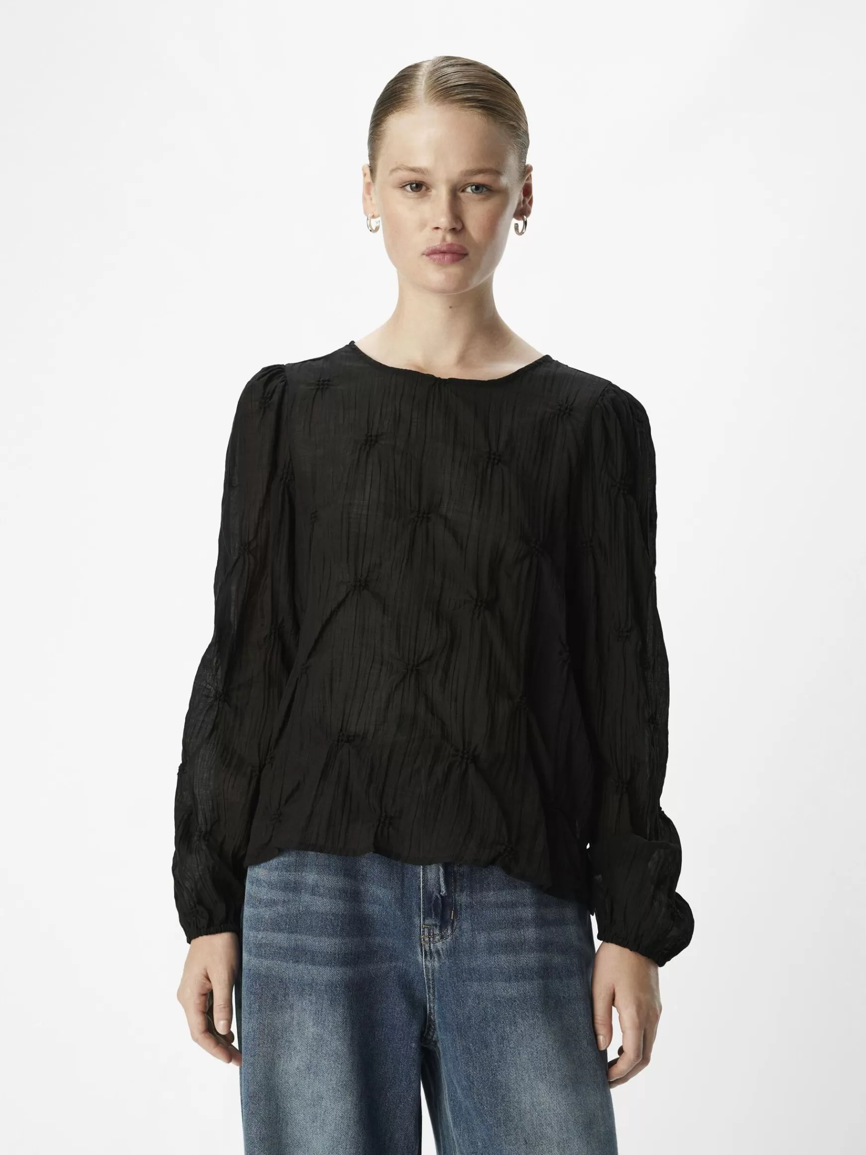 Dame OBJECT KRØLLET TOP