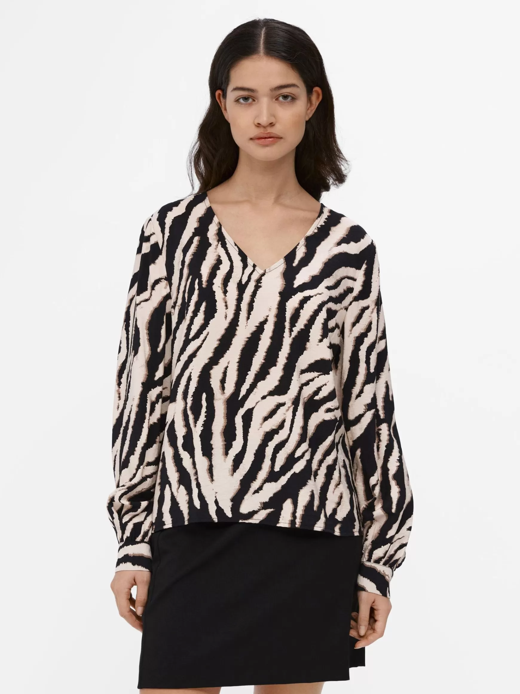 Dame OBJECT LANGÆRMET BLUSE
