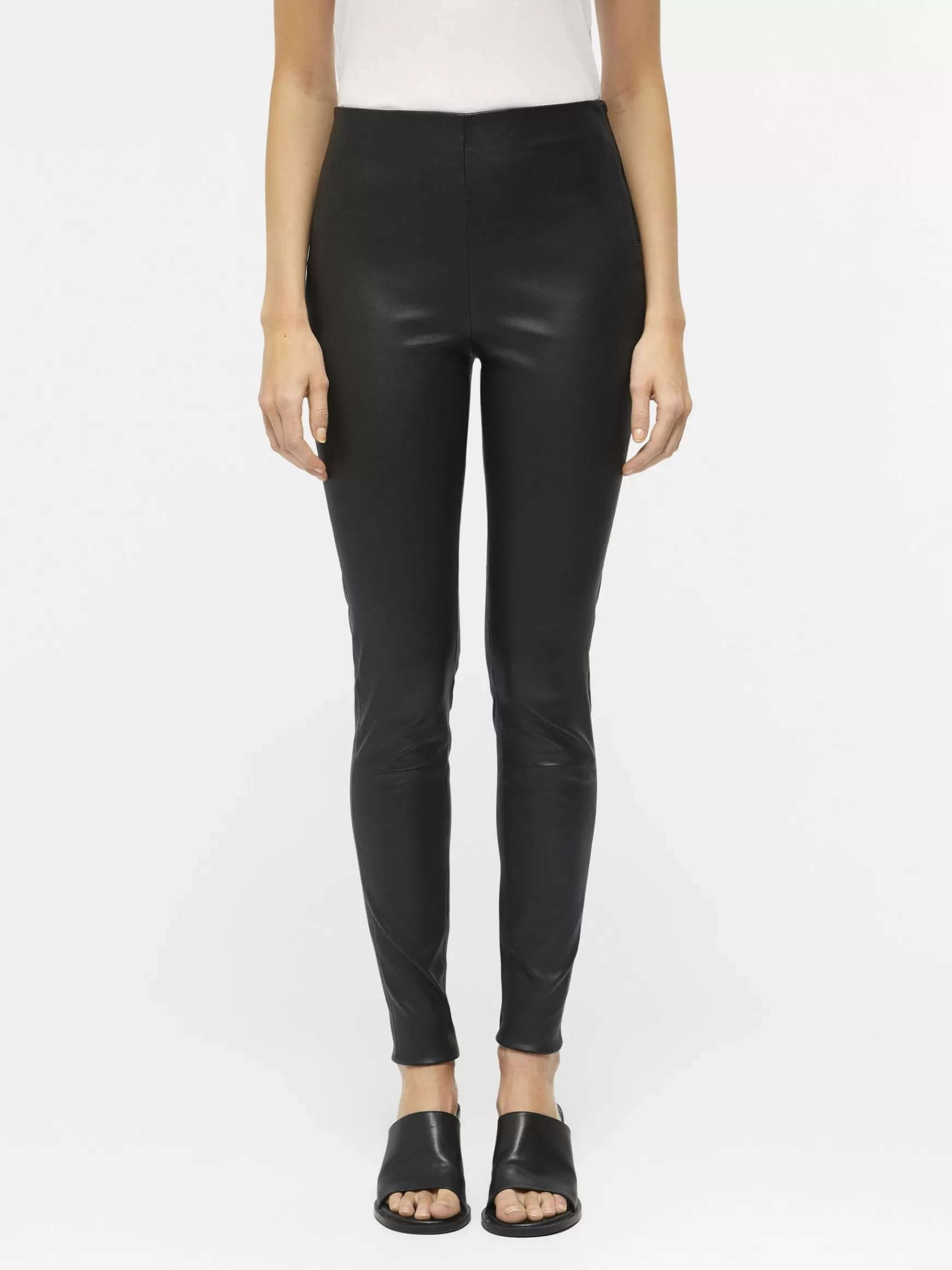 Dame OBJECT LÆDER LEGGINGS