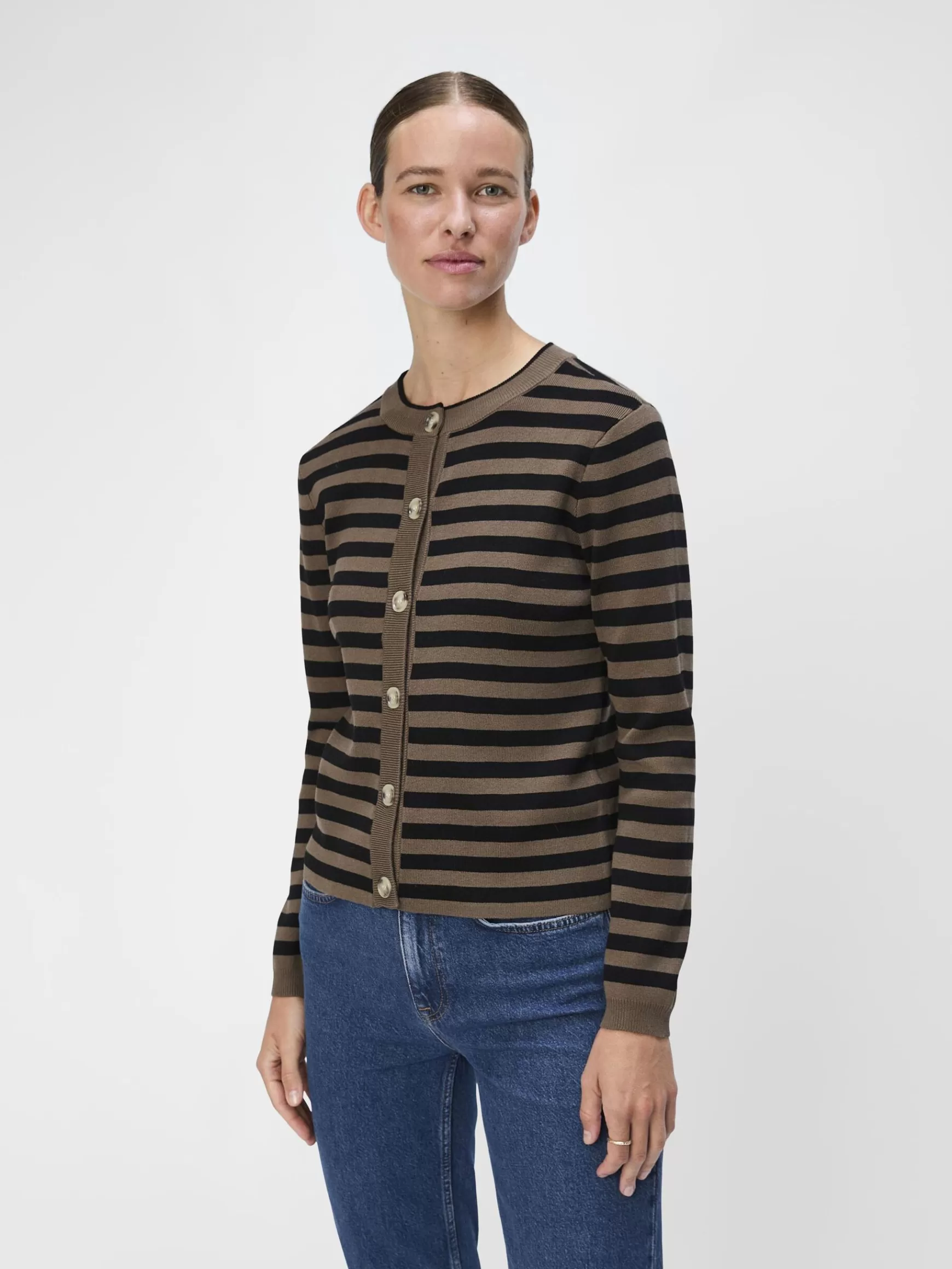 Dame OBJECT OBJESTER STRIKKET CARDIGAN