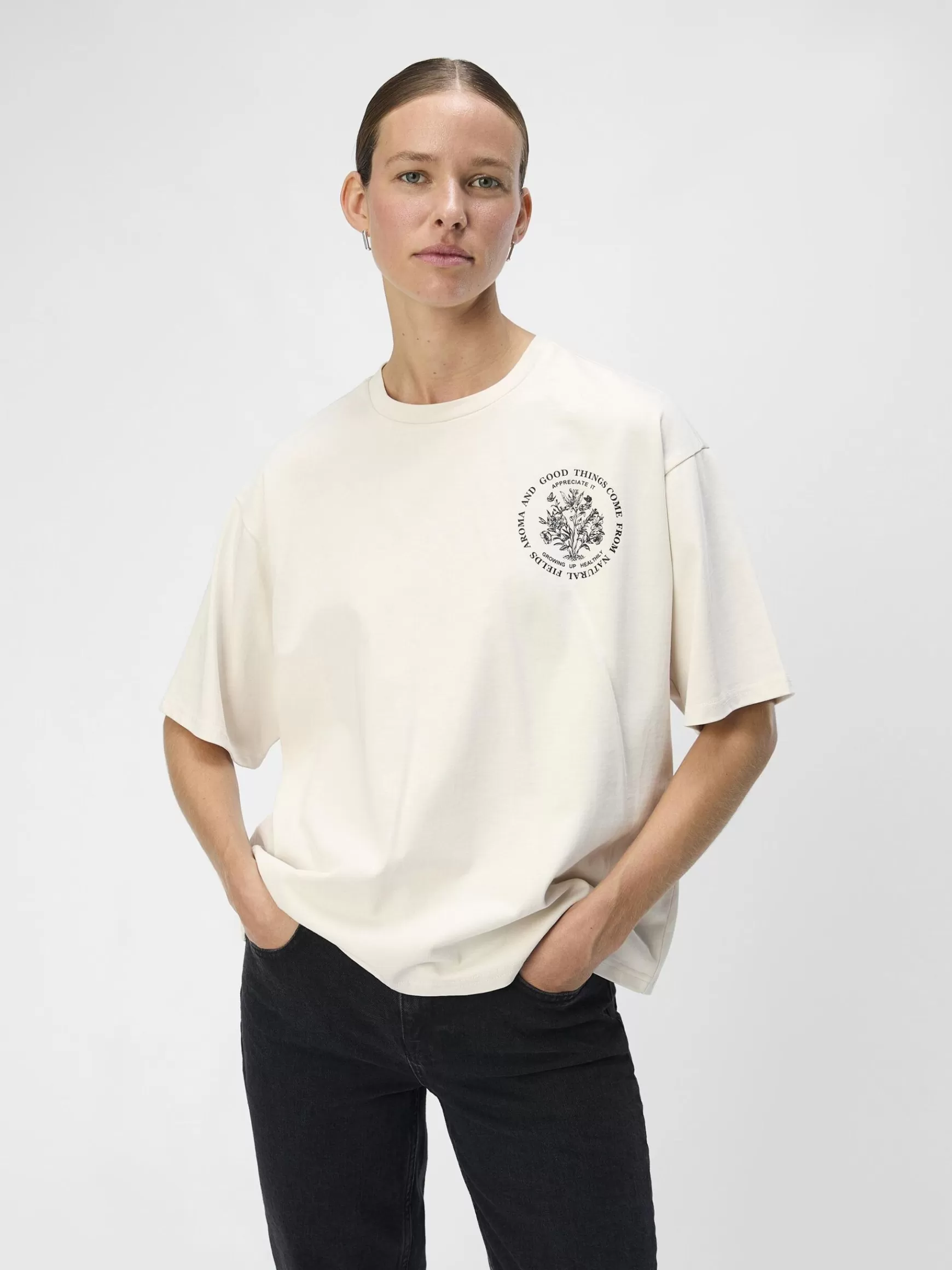 Dame OBJECT PRINTET T-SHIRT