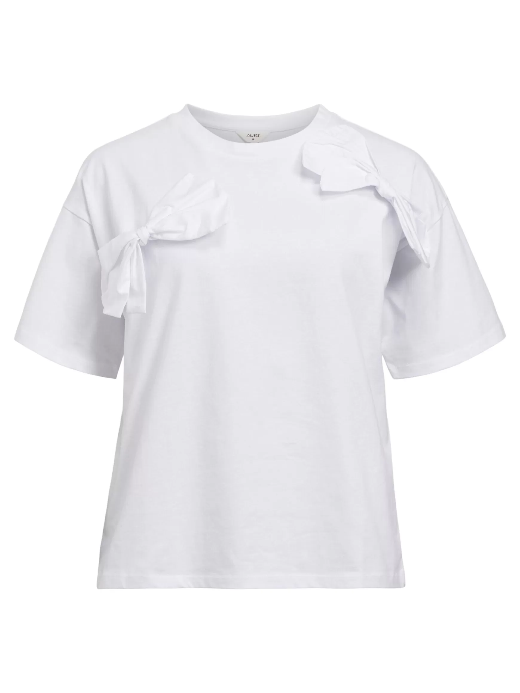 Dame OBJECT SLØJFE T-SHIRT
