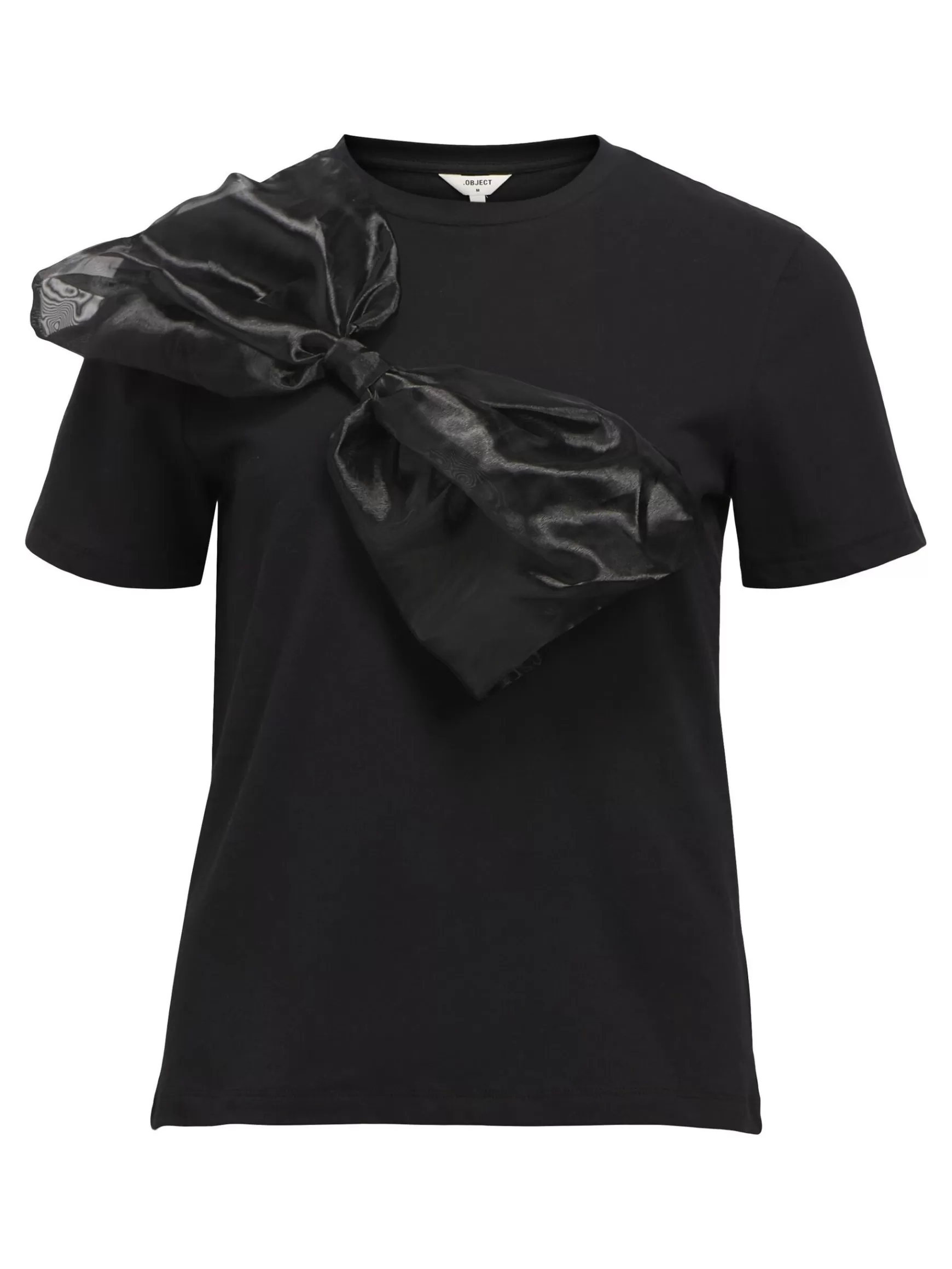 Dame OBJECT SLØJFE T-SHIRT