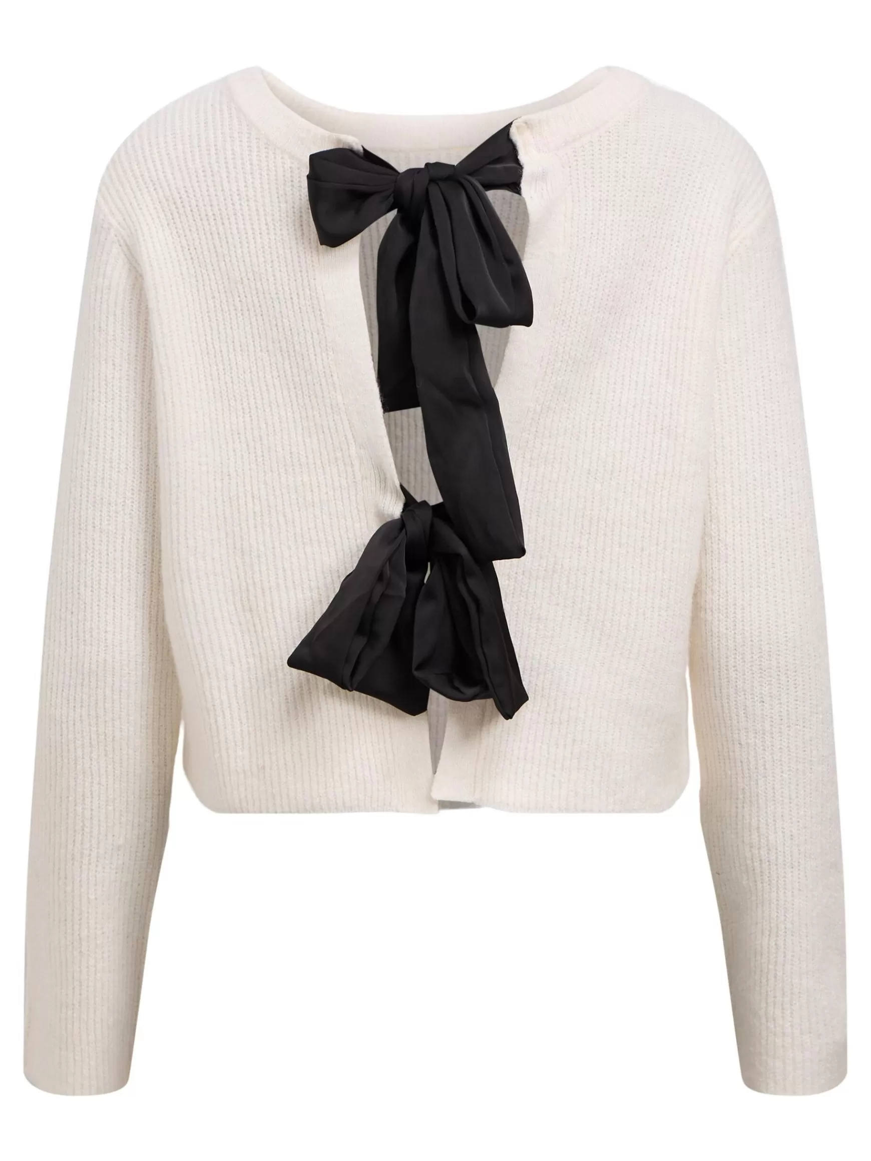 Dame OBJECT SLØJFEDETALJE CARDIGAN