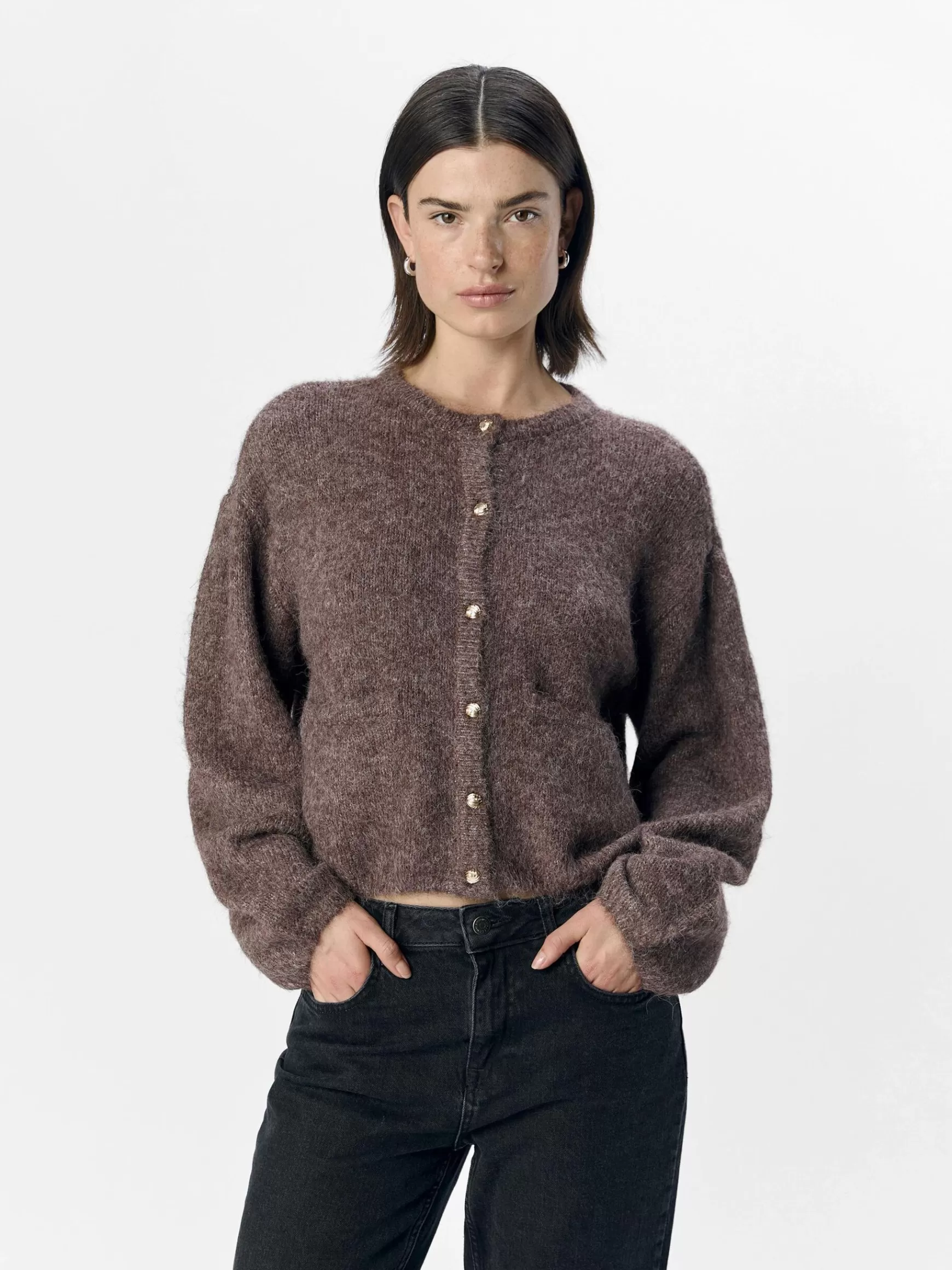 Dame OBJECT STRIKKET CARDIGAN