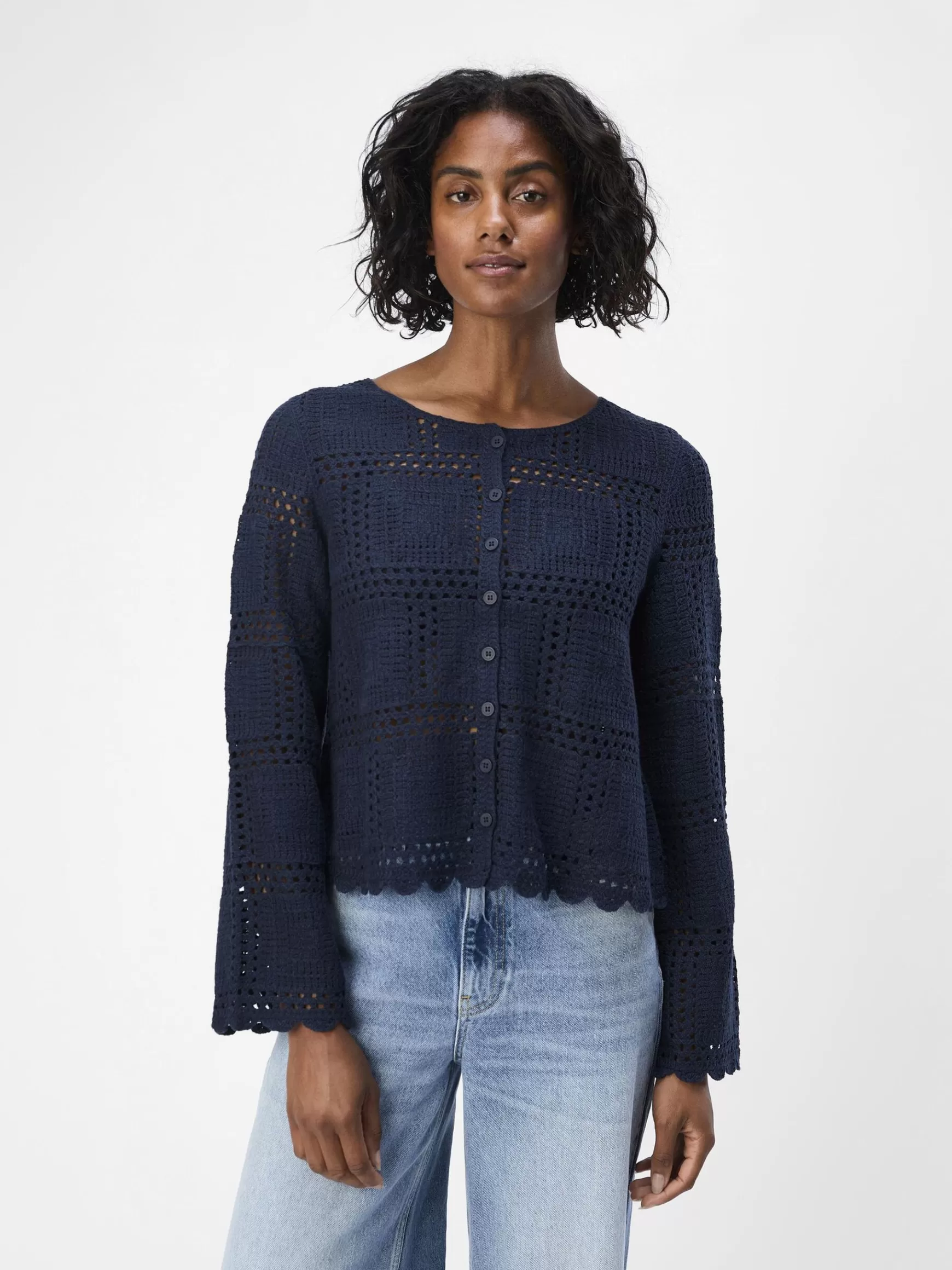Dame OBJECT STRIKKET CARDIGAN