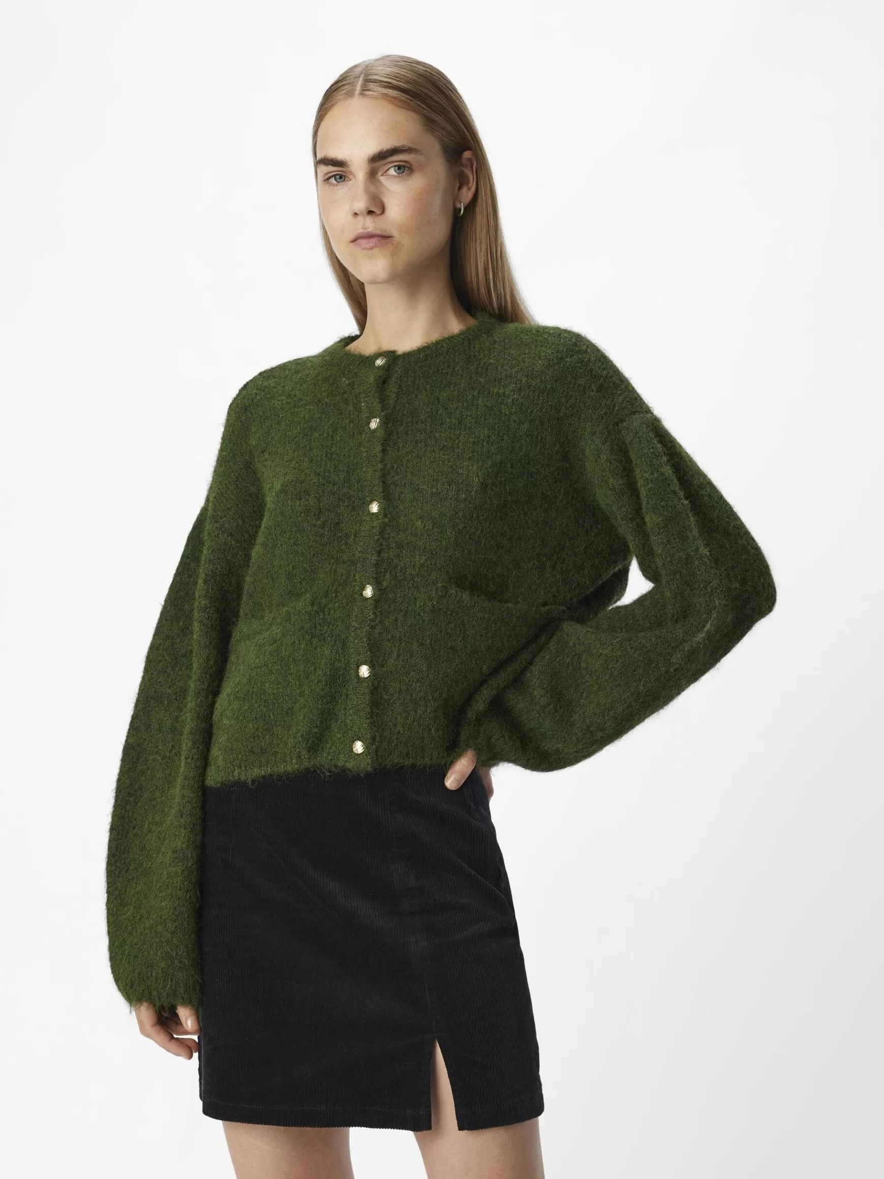 Dame OBJECT STRIKKET CARDIGAN