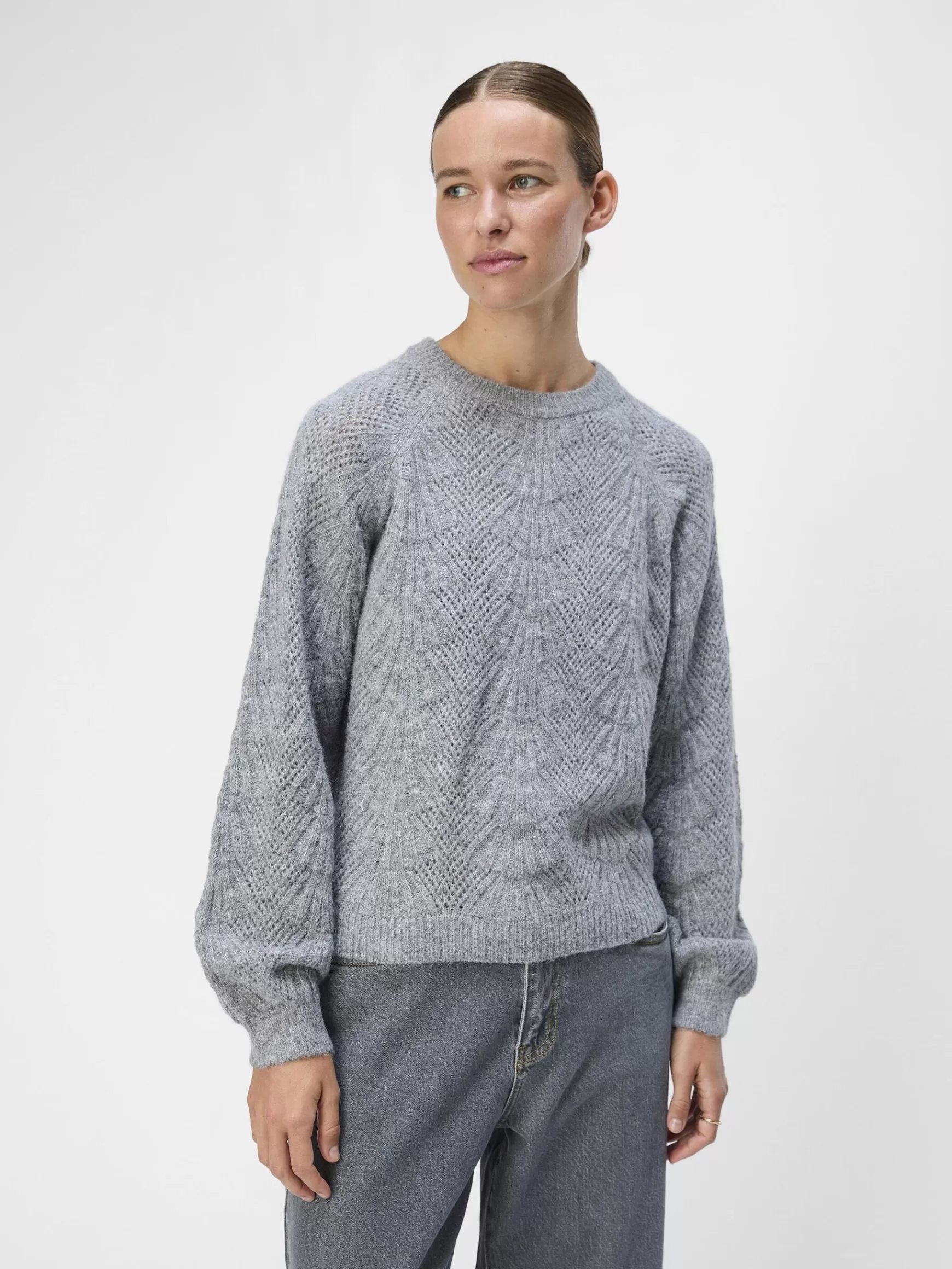 Dame OBJECT STRIKKET PULLOVER
