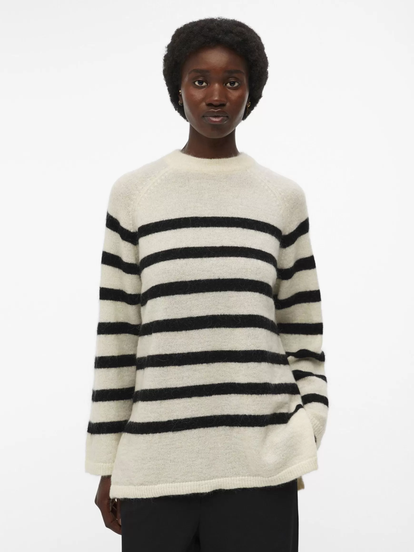 Dame OBJECT STRIKKET PULLOVER