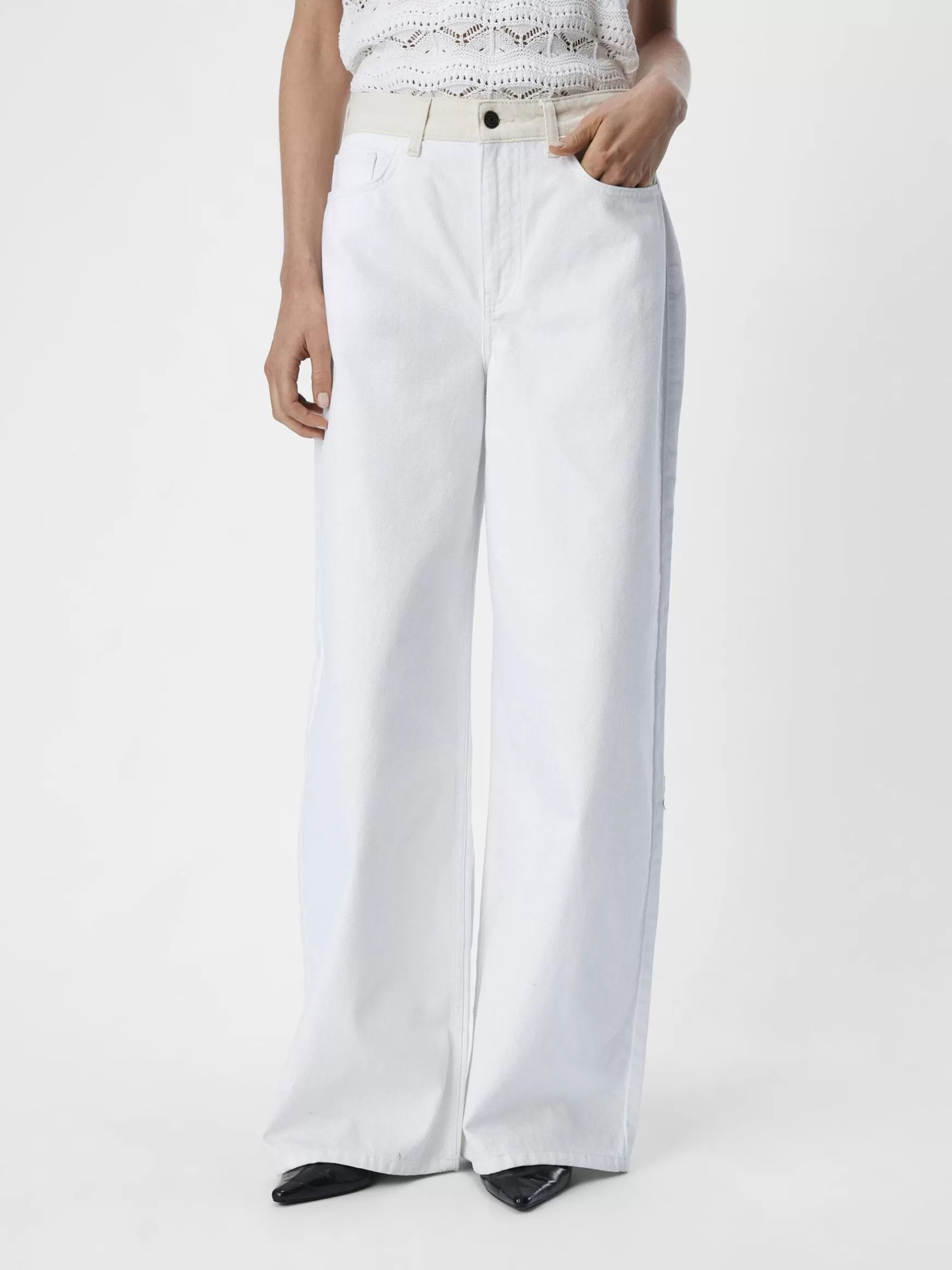 Dame OBJECT TO NUANCER WIDE FIT JEANS