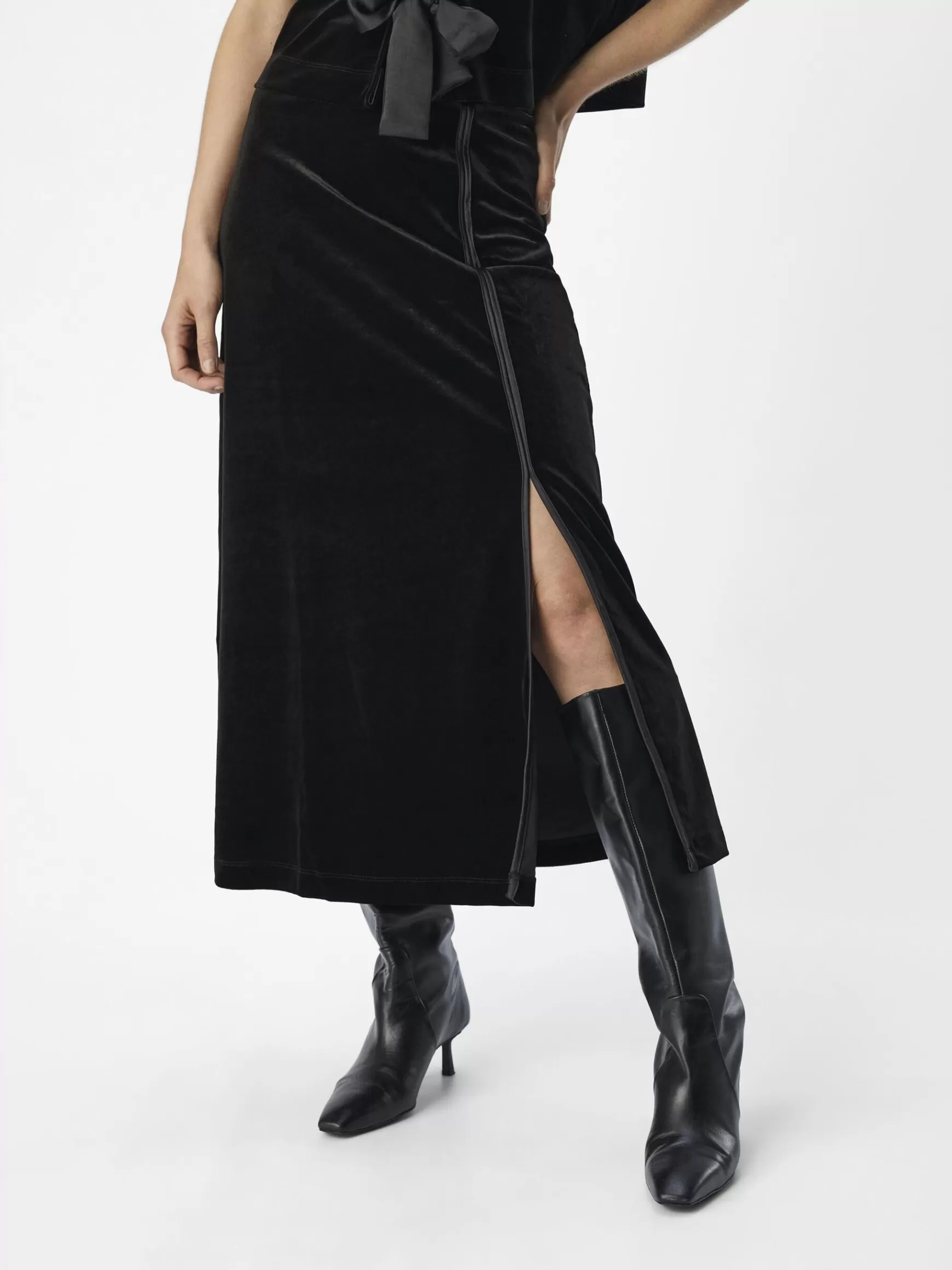 Dame OBJECT VELOUR MAXINEDERDEL